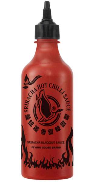 Sriracha Chilisauce Black Out Flying Goose 455ml
